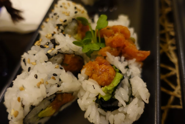 Order Temptation Roll food online from Arashi Sushi store, San Francisco on bringmethat.com