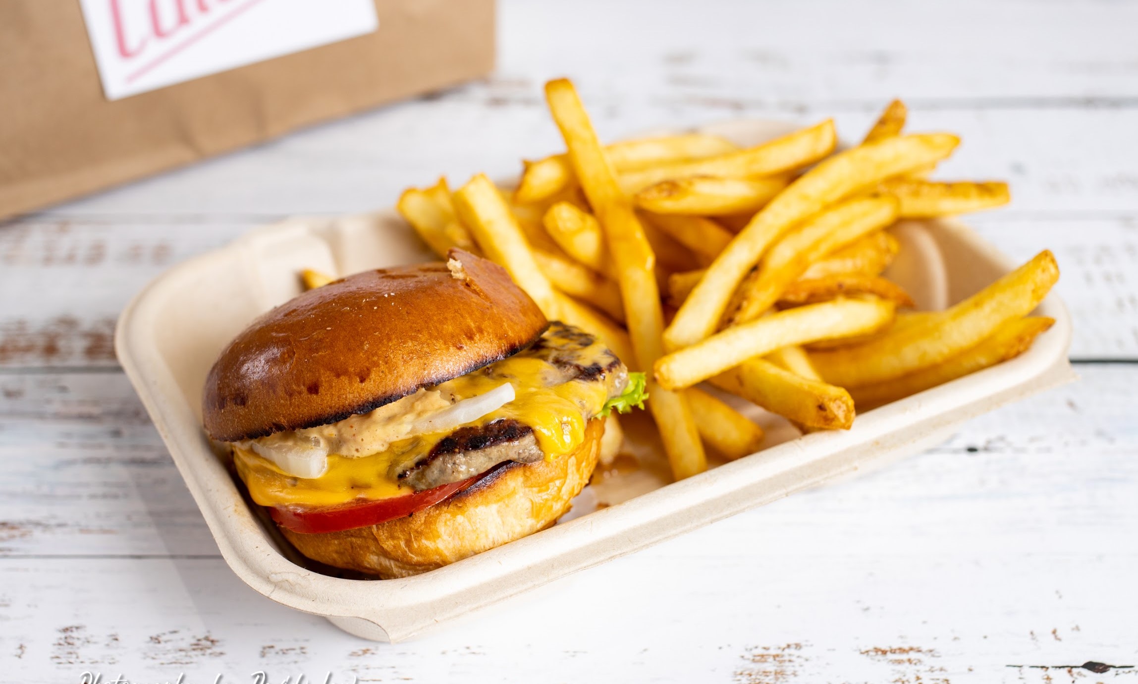 Order Kid's Cheeseburger &  Fries food online from Calibur store, San Francisco on bringmethat.com