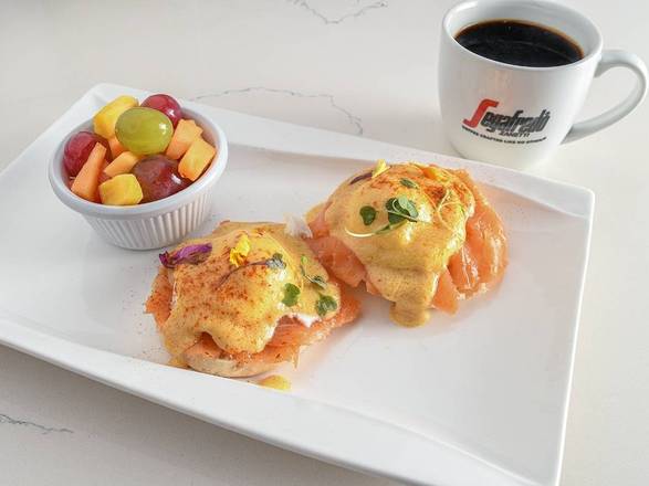 Order Eggs Benedict food online from Talia's Cafe store, Allen on bringmethat.com