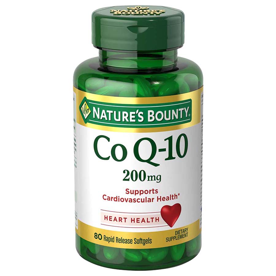 Order Nature's Bounty Co Q-10 Softgels, Heart Health - 200mg, 80 ct food online from Rite Aid store, Aston on bringmethat.com