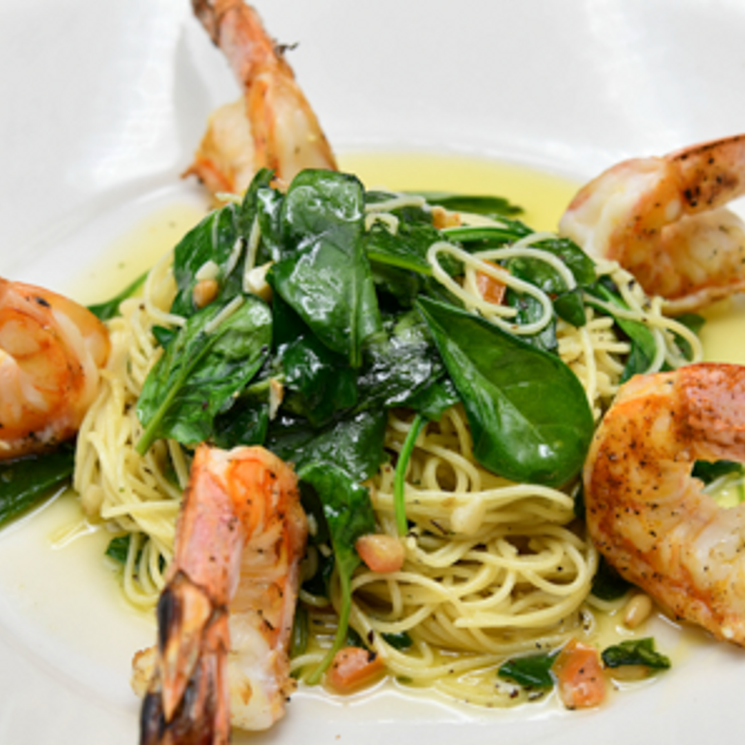 Order Shrimp Scampi food online from Morton The Steakhouse store, Chicago on bringmethat.com
