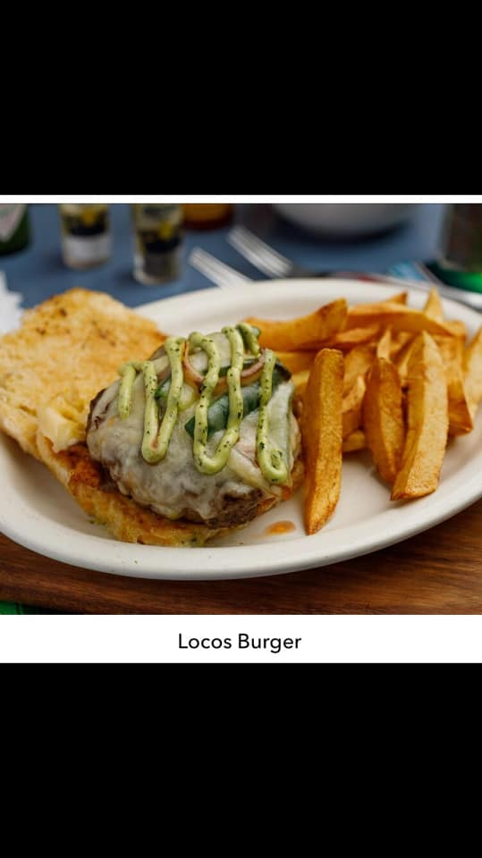 Order Locos Burger food online from Jalapenos Locos store, San Angelo on bringmethat.com