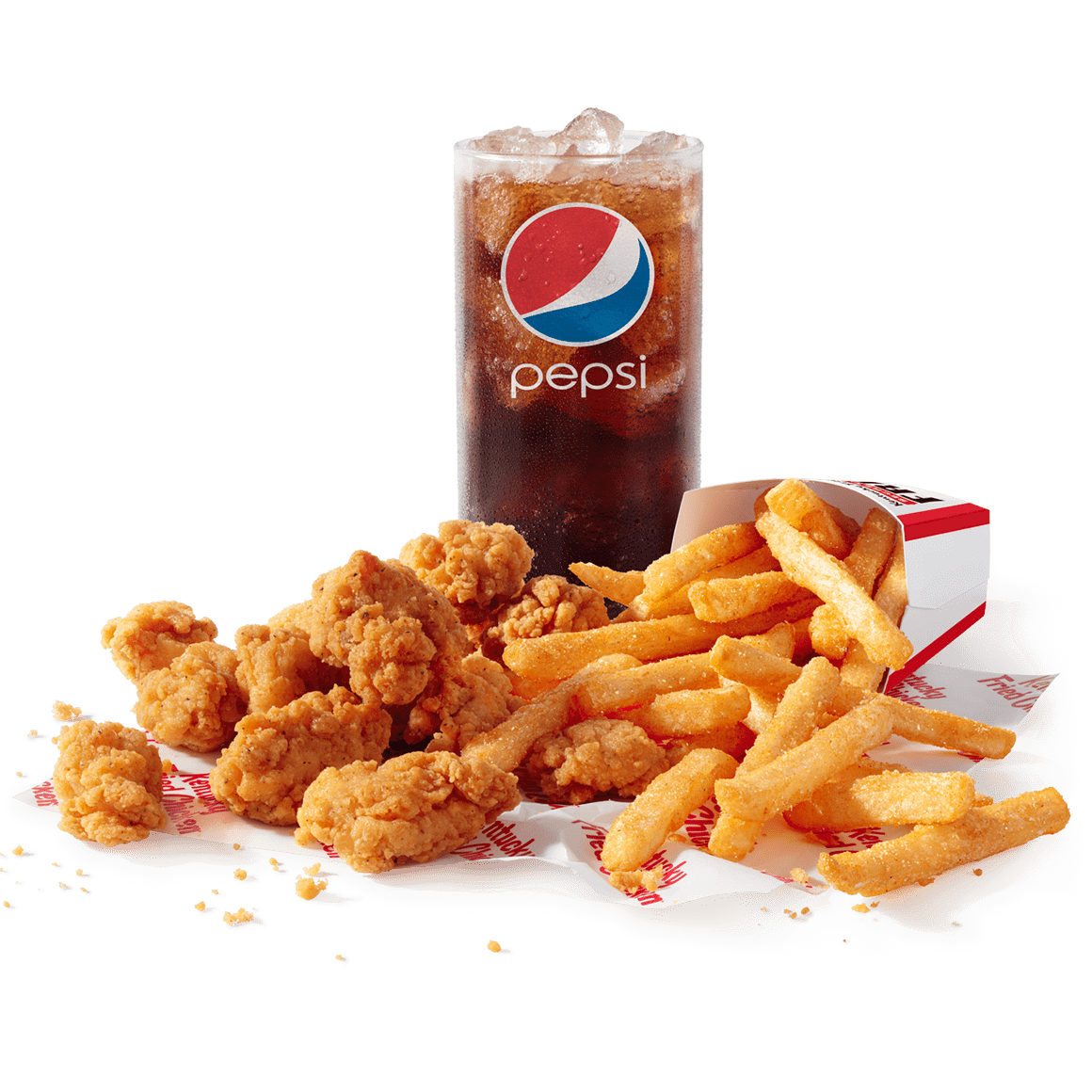 Order Popcorn Nuggets Combo food online from Kfc store, Fairbanks on bringmethat.com