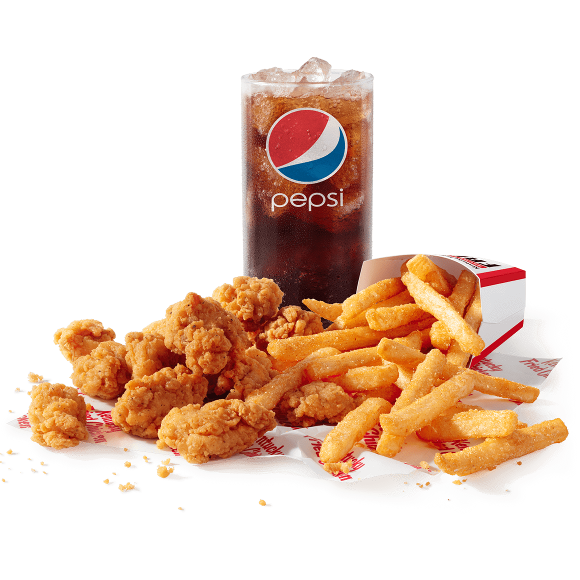 Order Popcorn Nuggets Combo food online from Kfc store, Mansfield on bringmethat.com