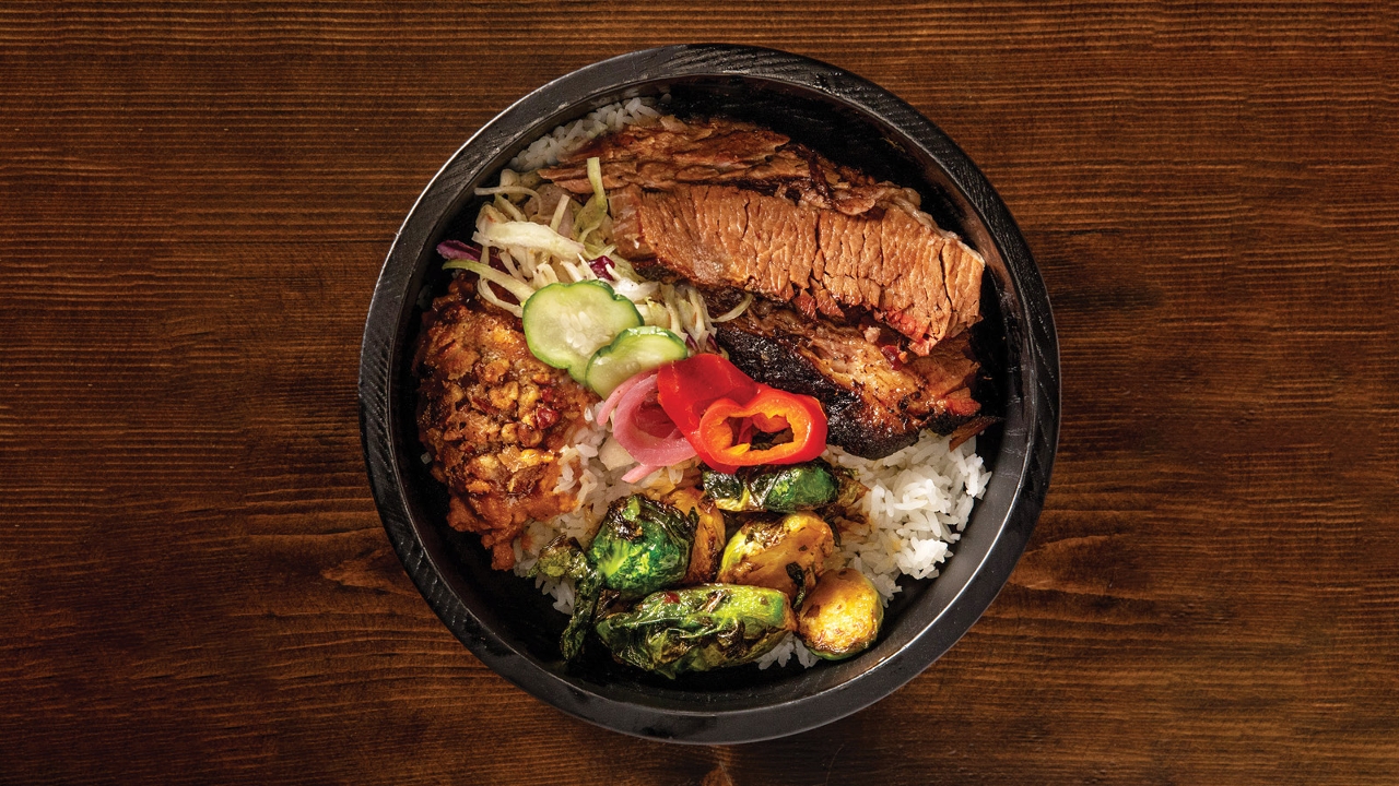 Order Rice Bowl food online from Mighty Quinn's Barbeque store, New York on bringmethat.com