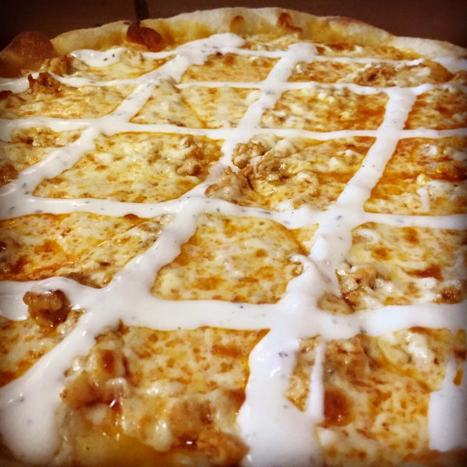 Order Buffalo Chicken Pizza food online from Pizza Express store, Henrico on bringmethat.com