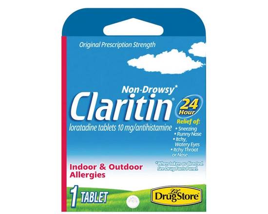Order Claritin Allergy Non-Drowsy 1pc food online from Chevron Extramile store, Lake Forest on bringmethat.com
