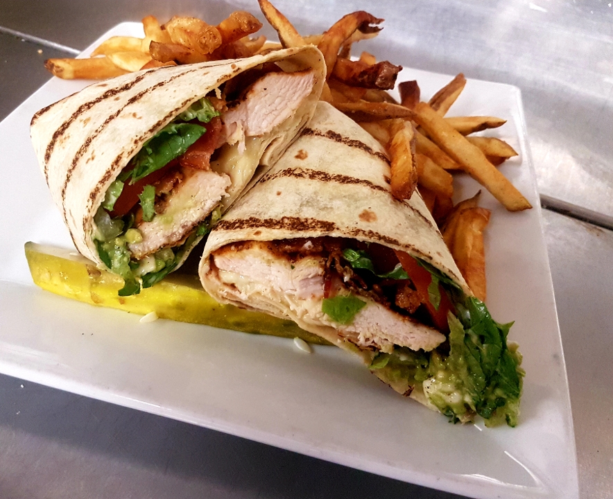 Order California Club Wrap food online from The Farm Bar & Grille store, Manchester on bringmethat.com
