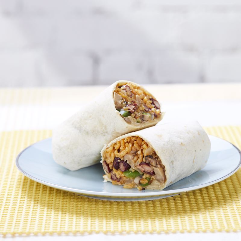 Order Veggie Wrap food online from Muscle Maker Grill store, New York on bringmethat.com