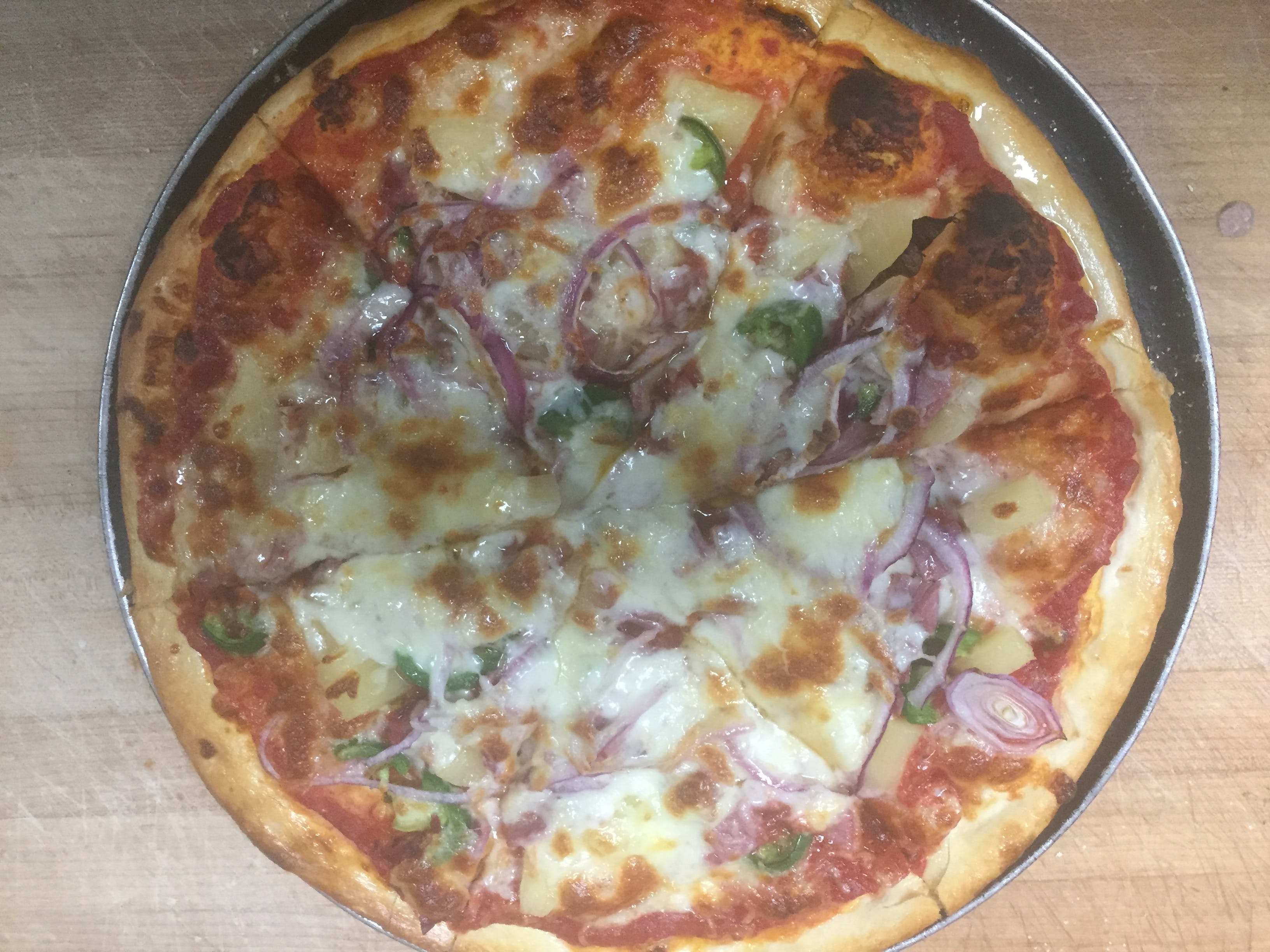 Order Big Kahuna Pizza - 12'' food online from Mondo Italiano  store, Taos on bringmethat.com