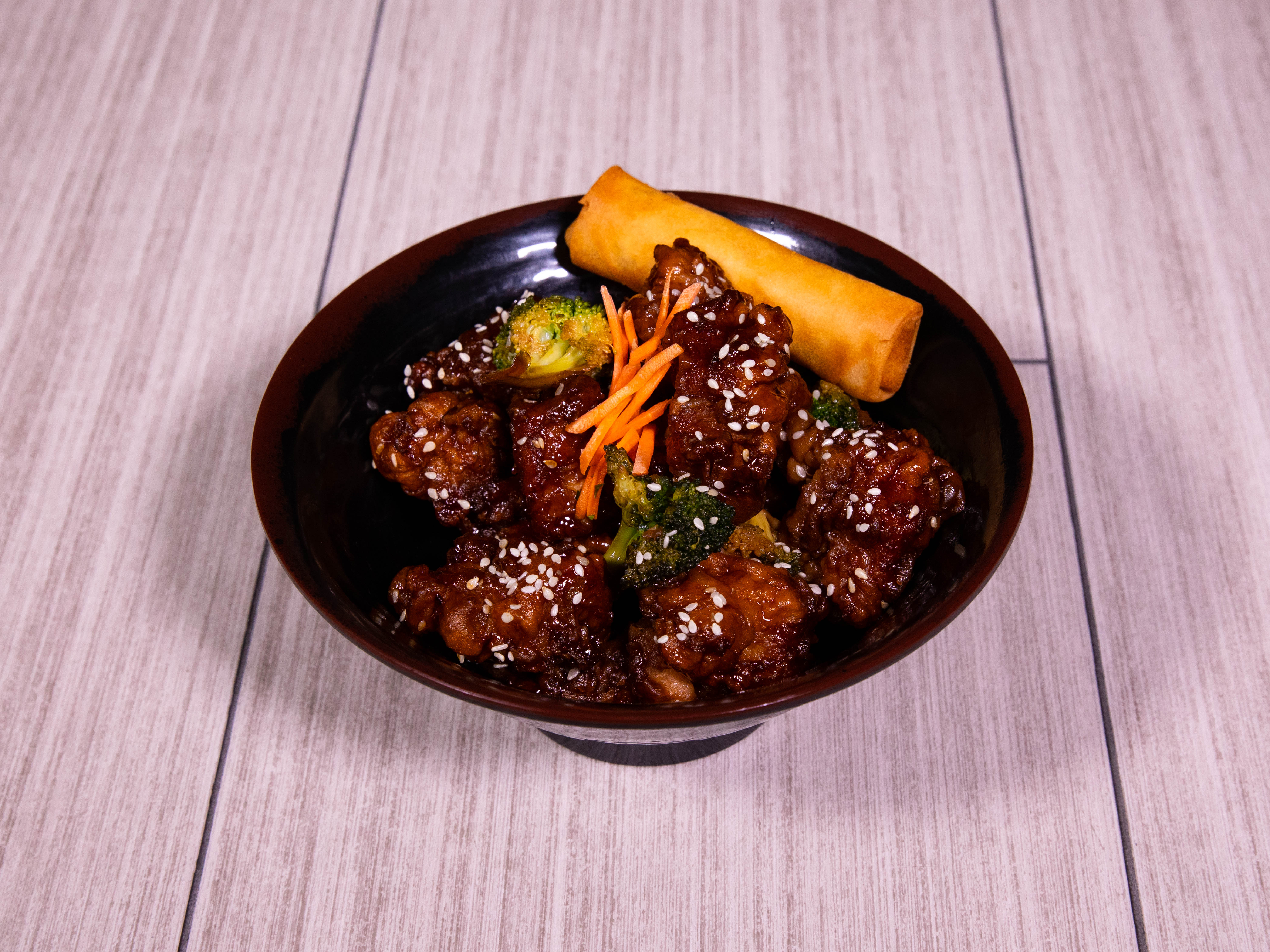 Order 20. Sesame Chicken food online from China Pavillion Restaurant store, Irving on bringmethat.com