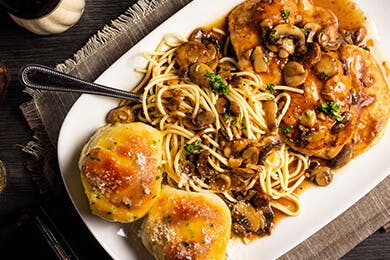 Order Chicken Marsala - Dinner food online from Anthony Pizza store, Keansburg on bringmethat.com