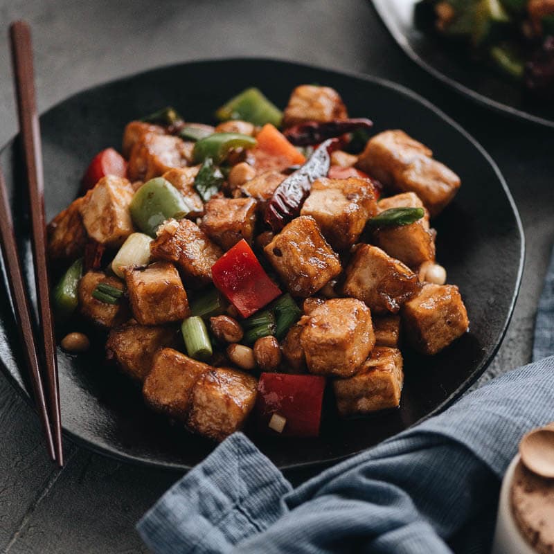Order Kung Pao Tofu food online from Hunan Taste store, Springfield on bringmethat.com
