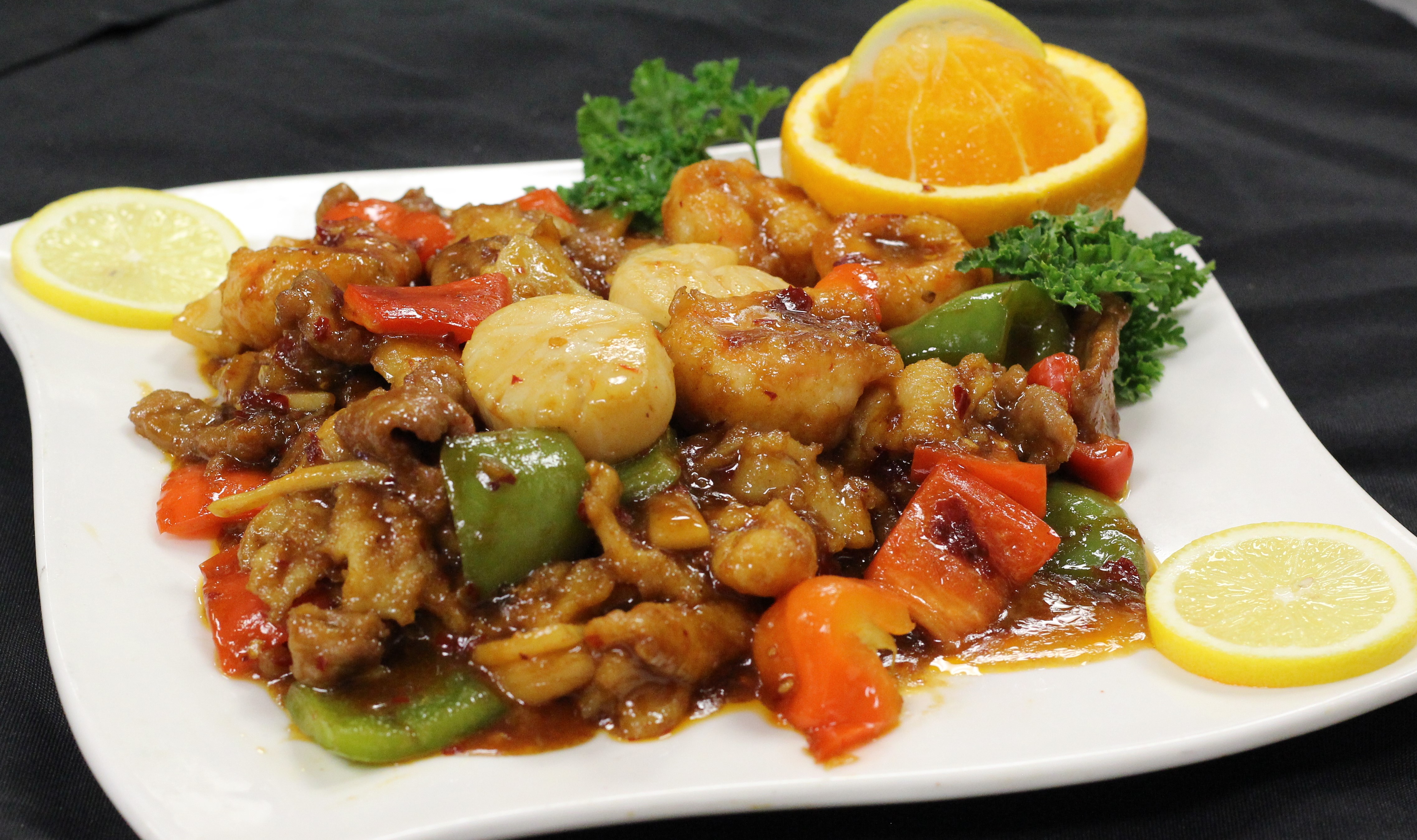 Order H5. Four Treasures food online from Green Asian Bistro store, Frisco on bringmethat.com