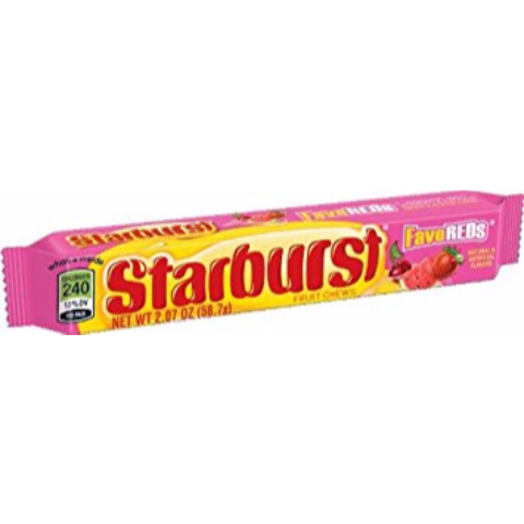 Order Starburst Fave Reds 2.07oz food online from 7-Eleven store, West Columbia on bringmethat.com
