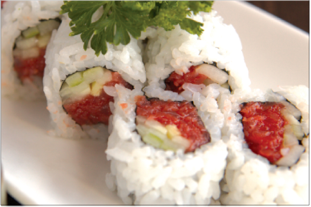 Order Spicy Tuna Roll food online from Sushi Kuchi store, San Diego on bringmethat.com