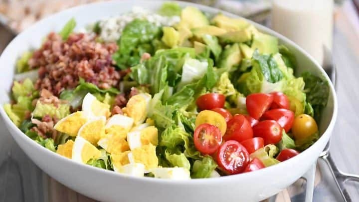 Order Cobb Salad - Salad food online from Top Tomato Bar & Pizza store, Philadelphia on bringmethat.com