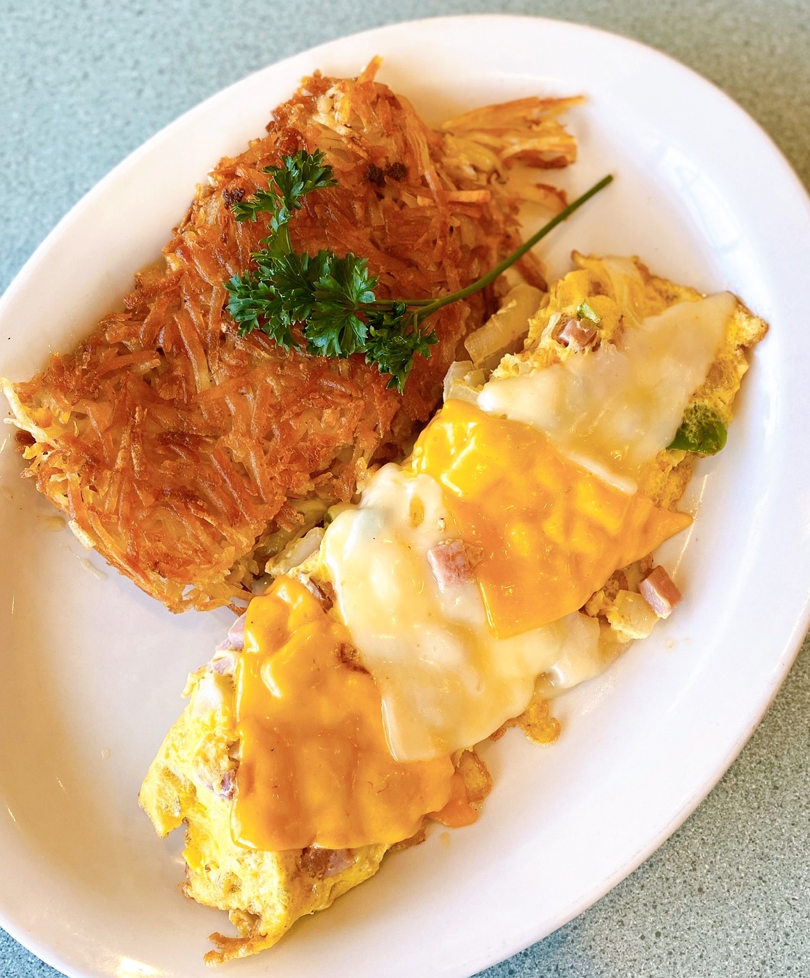 Order Denver Omelette food online from "Pegah's Kitchen " store, Escondido on bringmethat.com