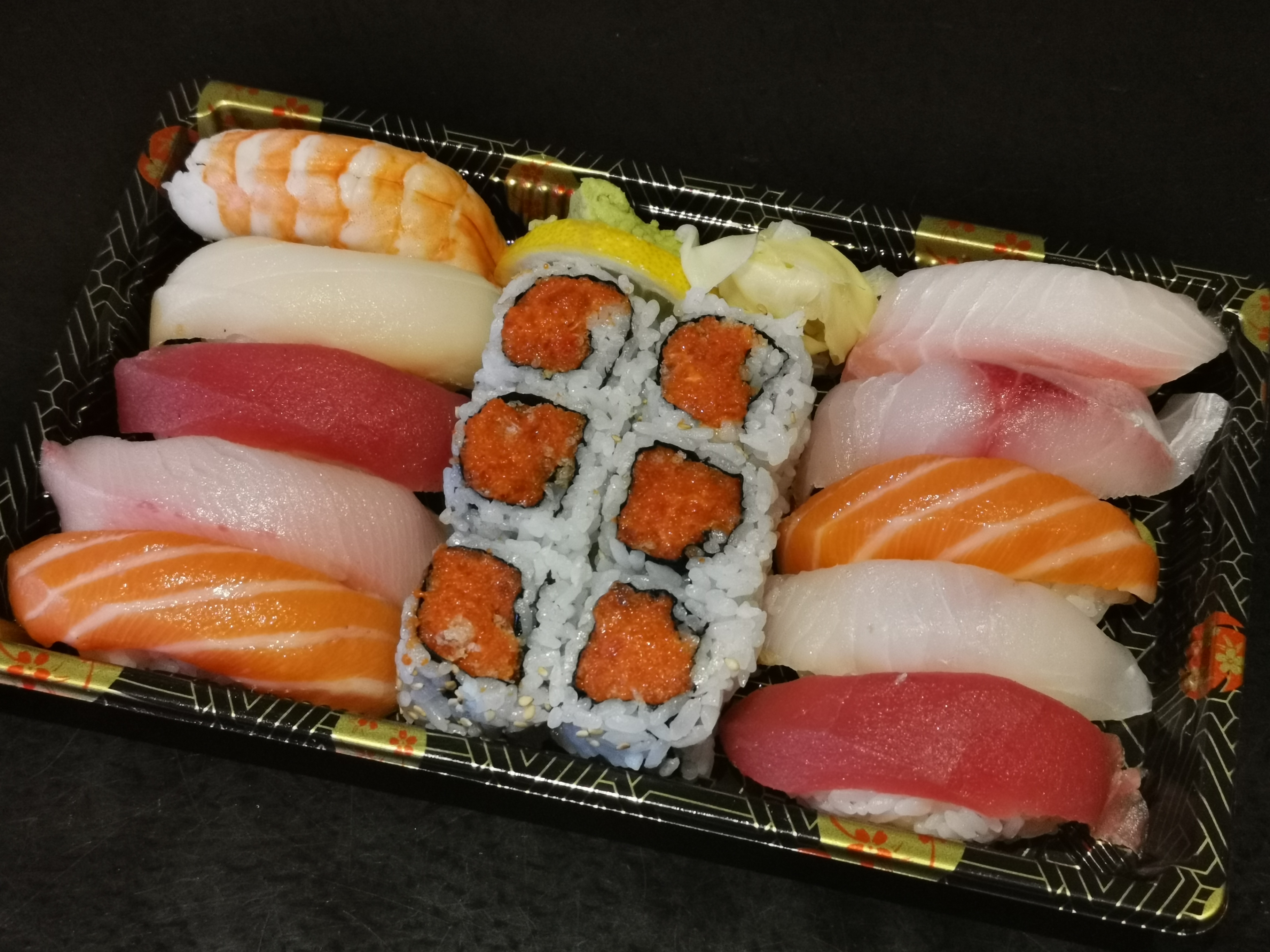 Order  10 Piece Sushi Deluxe food online from Sakura 6 store, Brooklyn on bringmethat.com