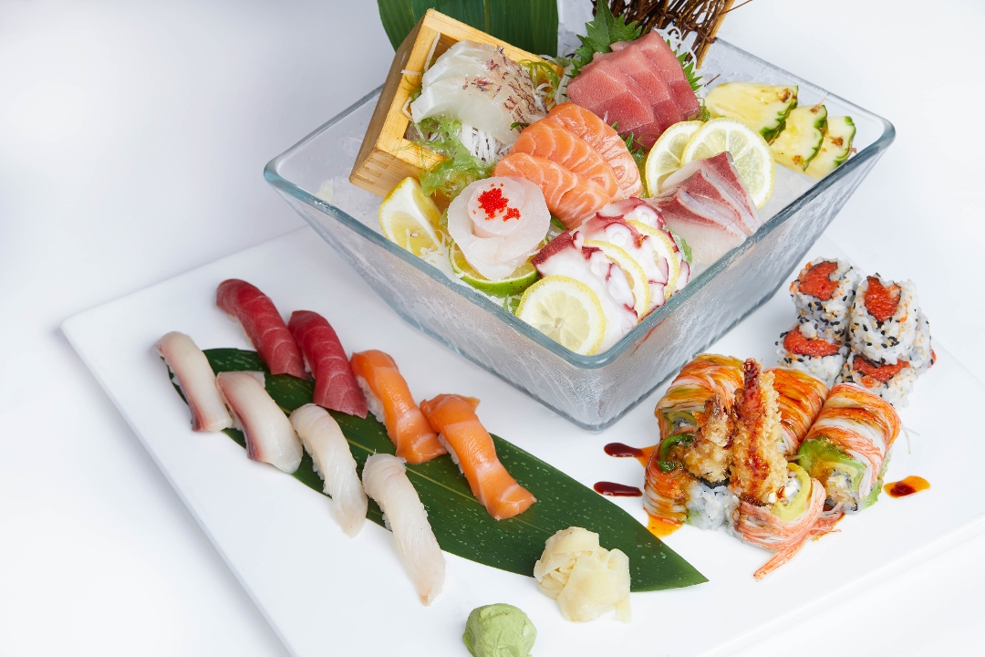 Order Sushi & Sashimi Combo for Two food online from Moca store, Hewlett on bringmethat.com