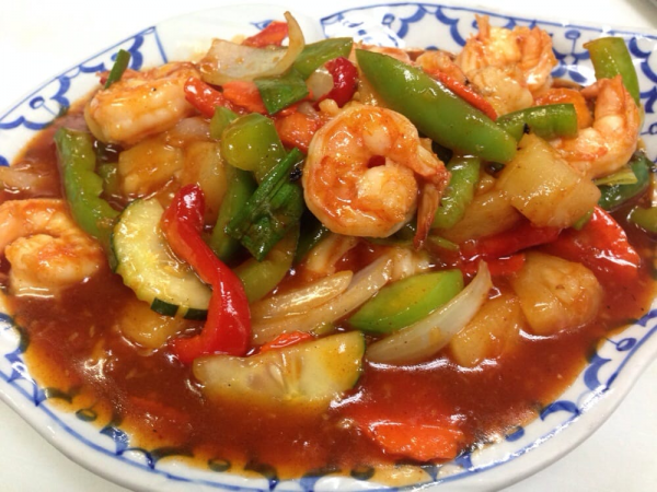 Order 62. Sweet and Sour Stir Fry food online from Herb And Spice Thai store, Simi Valley on bringmethat.com