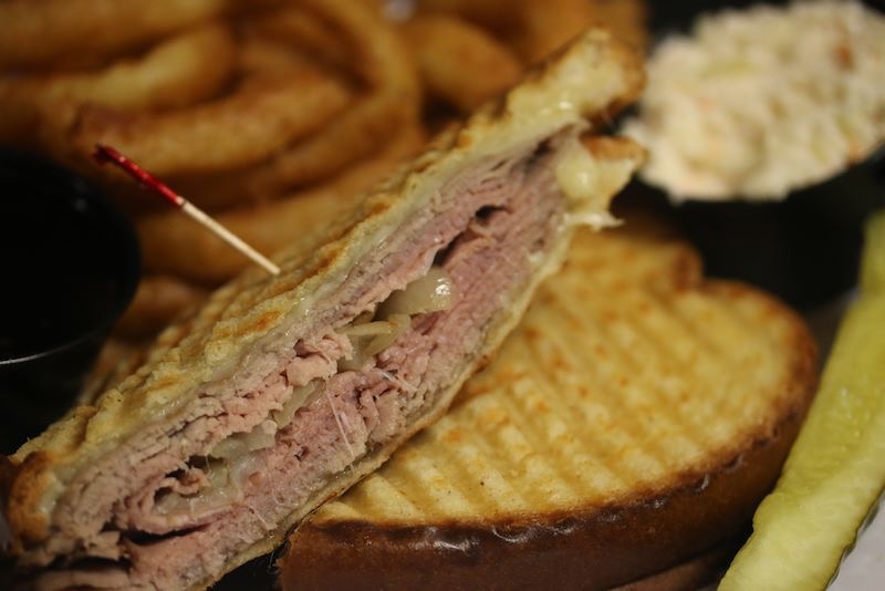 Order French Dip Panini food online from The Mystic Diner & Restaurant store, Stonington on bringmethat.com