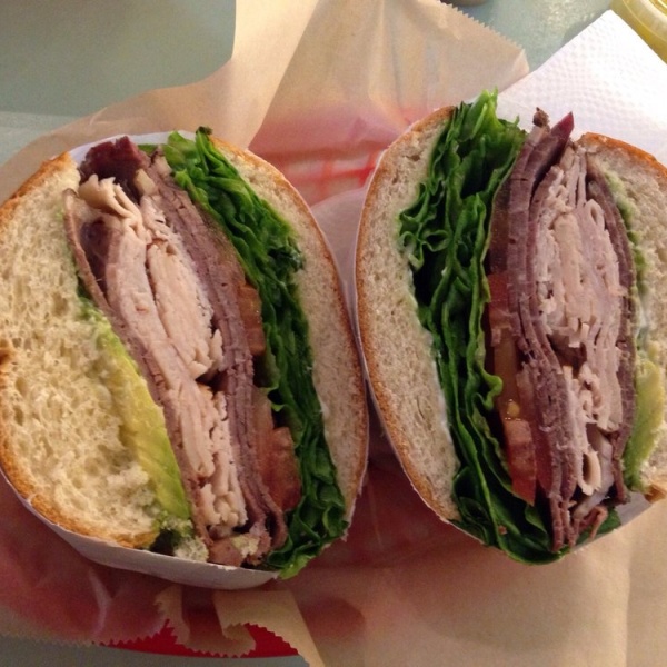 Order Avocado Roast Beef and Turkey Sandwich food online from Cherry Pick Cafe store, Los Angeles on bringmethat.com