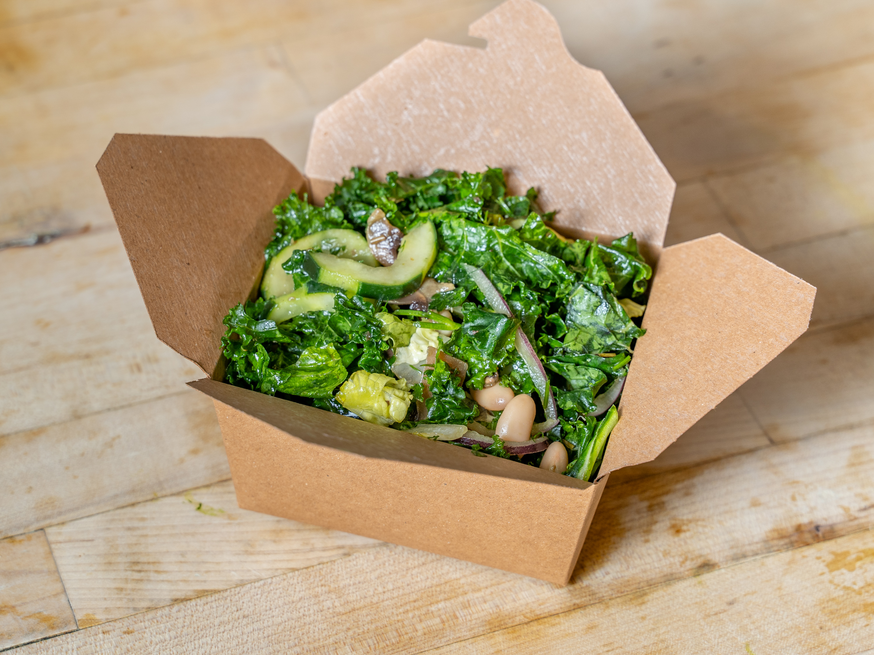 Order Chopped Kale Salad of the Day food online from Ready To Eat store, New York on bringmethat.com