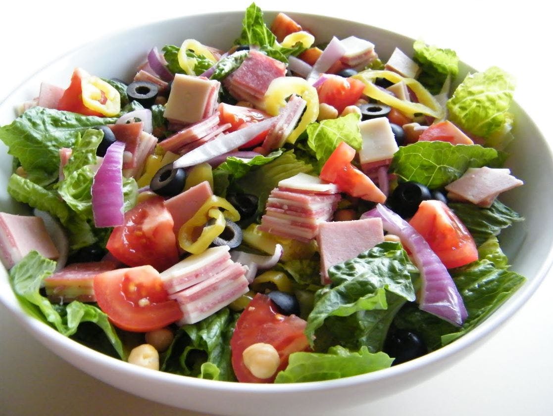 Order Antipasto Salad - Salad food online from Lunetta pizza store, New York on bringmethat.com