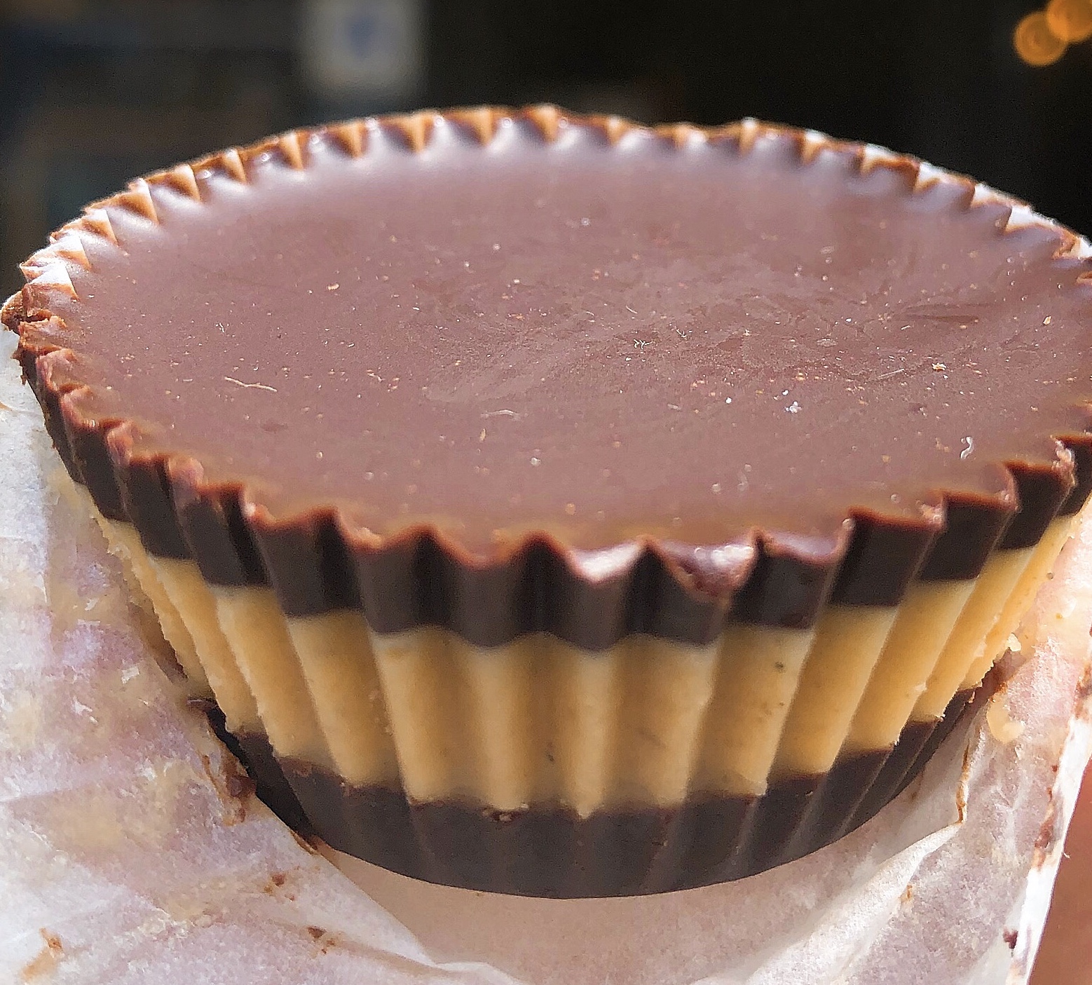 Order Raw chocolate peanut butter cup by Culiraw food online from Toad Style store, Brooklyn on bringmethat.com