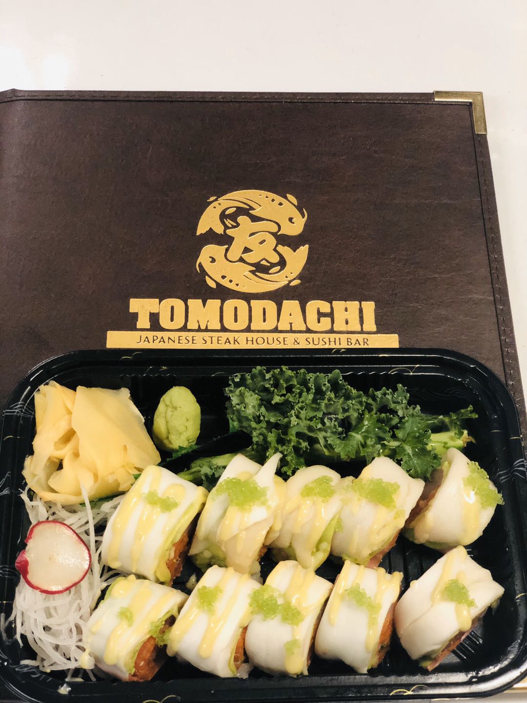 Order 3. Christmas Sashimi Roll food online from Tomodachi Japanese Steakhouse & Sushi Bar store, Royersford on bringmethat.com