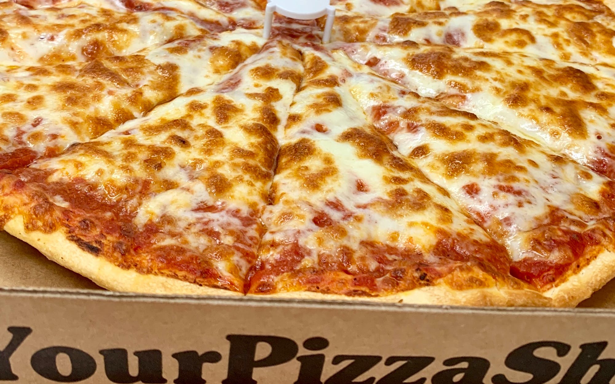 Order Cheese Pizza - Mini (4 Slices) food online from Your Pizza Shop store, Canton on bringmethat.com