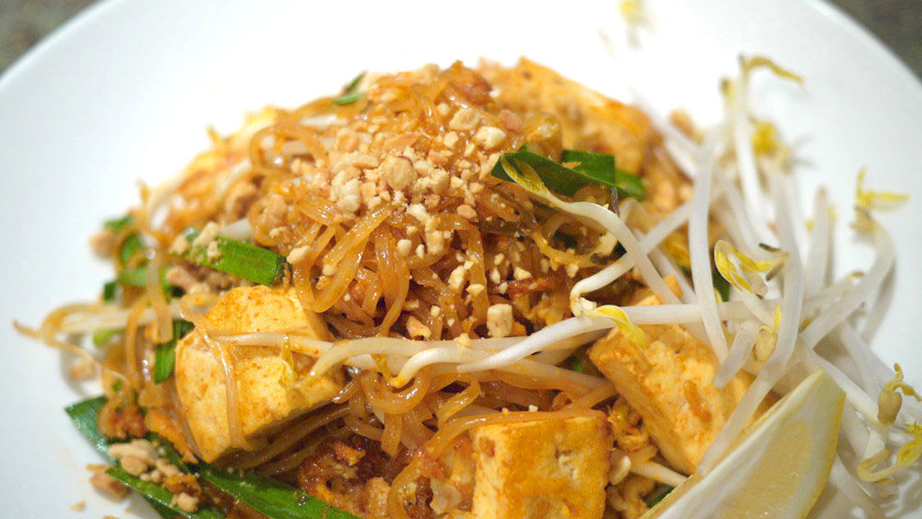 Order N1. Pad Thai food online from Khao Gaeng, Make-Your-Own Thai Bowl store, Syracuse on bringmethat.com
