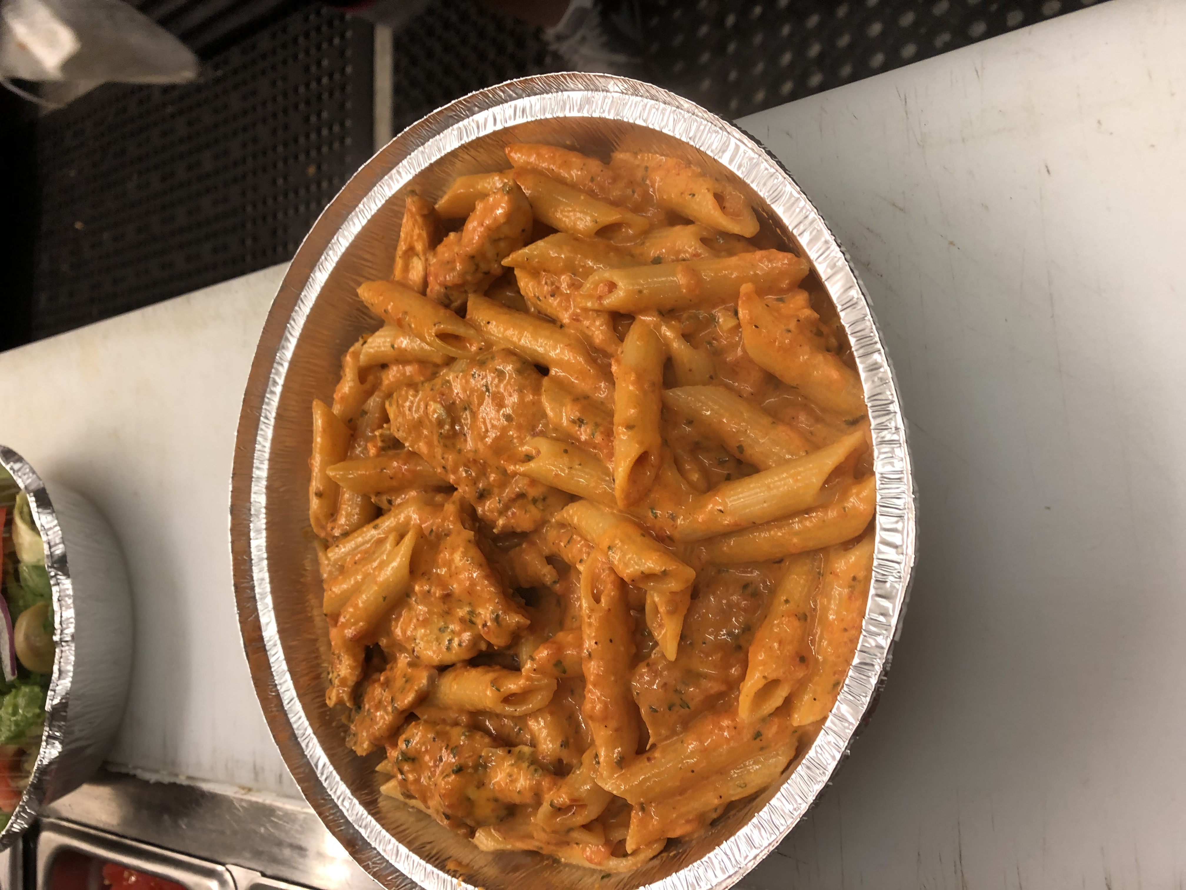 Order Penne ala Vodka with Chicken food online from Pronto pizza store, Brooklyn on bringmethat.com