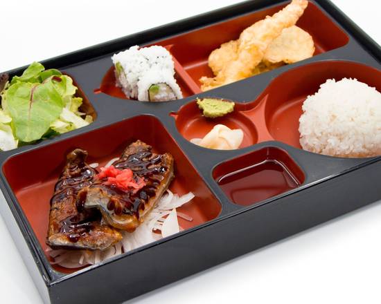 Order Unagi Bento food online from ABE Japanese Food store, Carrollton on bringmethat.com