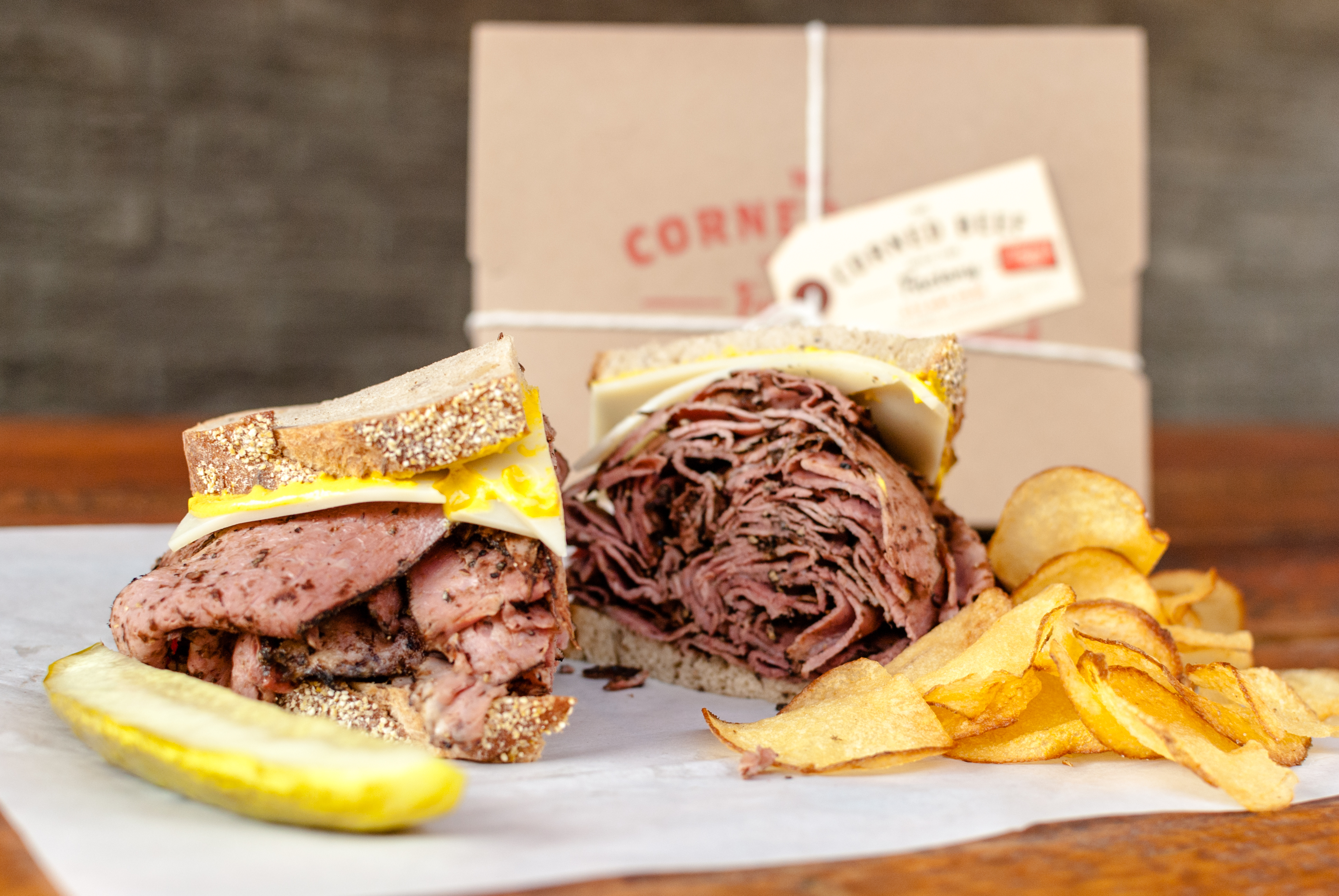 Order Pastrami Sandwich food online from The Corned Beef Factory store, Chicago on bringmethat.com