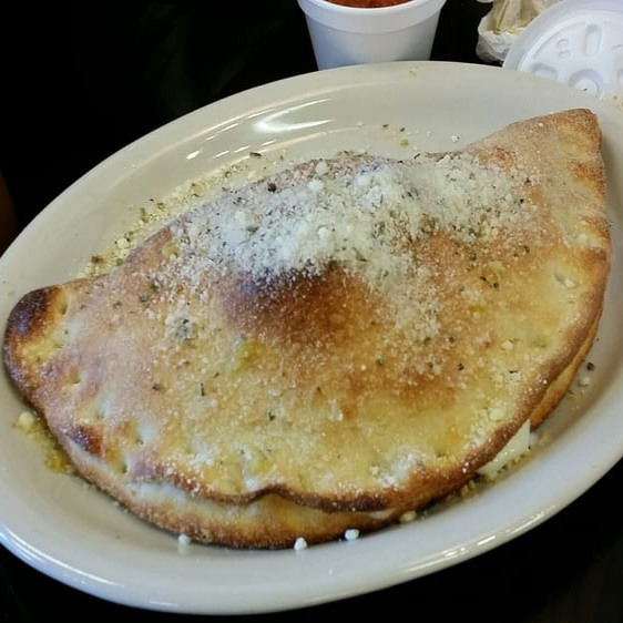 Order Heart Healthy Veggie Calzone food online from Bay34th Street Pizzeria store, Dallas on bringmethat.com