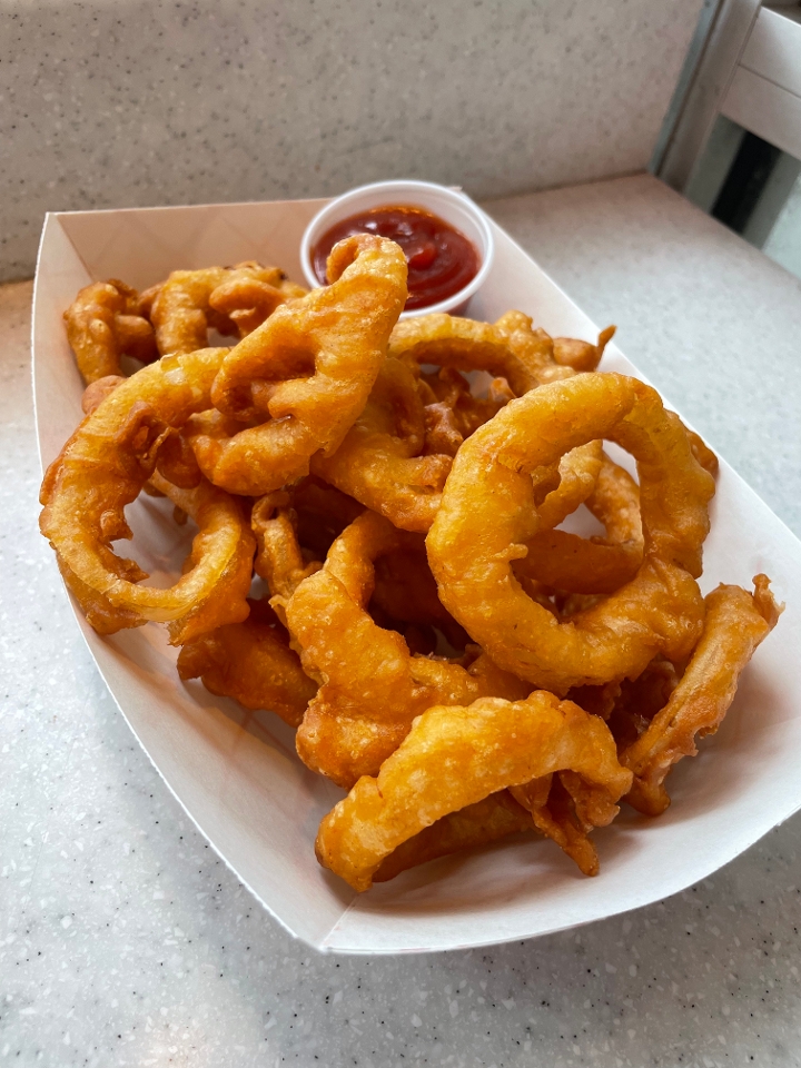 Order Onion Rings food online from All About Burger store, Arlington on bringmethat.com