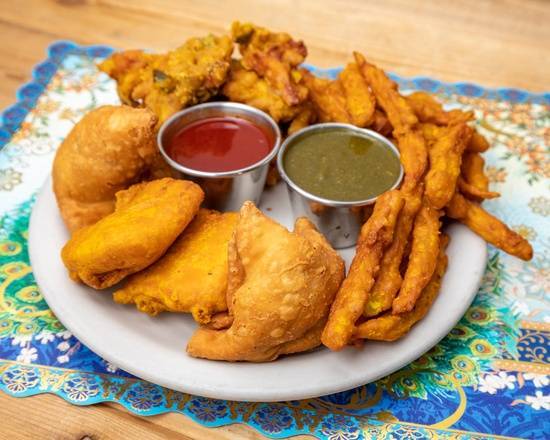 Order Mixed Platter Appetizers food online from Namaste Indian Cuisine store, Portland on bringmethat.com