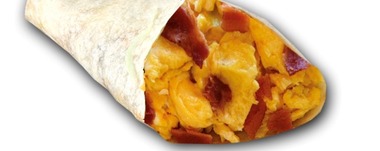 Order Bacon Burrito food online from Jim's Burgers store, Long Beach on bringmethat.com