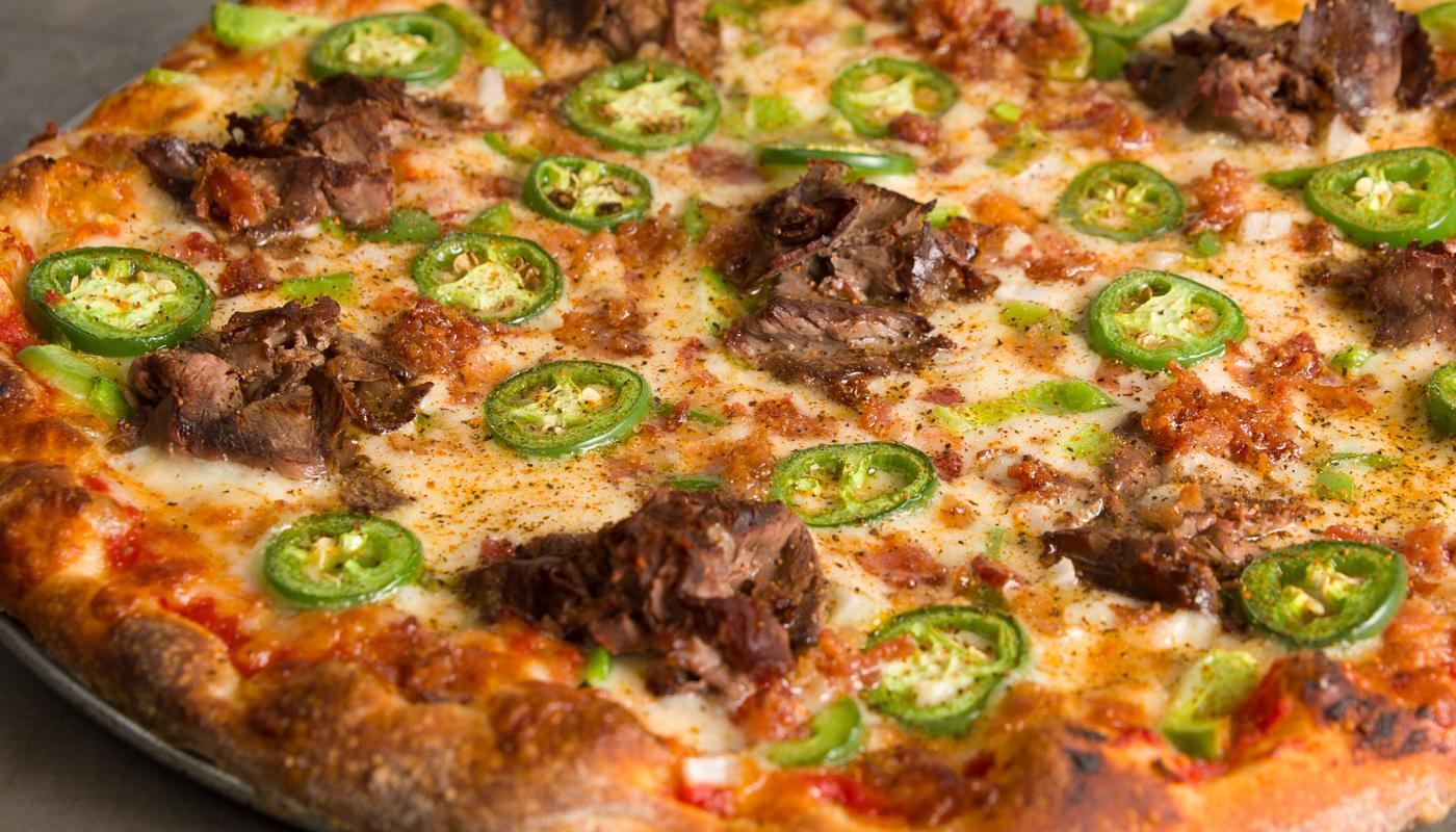 Order 12" Cowboy food online from Lucky Duck Pizza store, Waterford Township on bringmethat.com