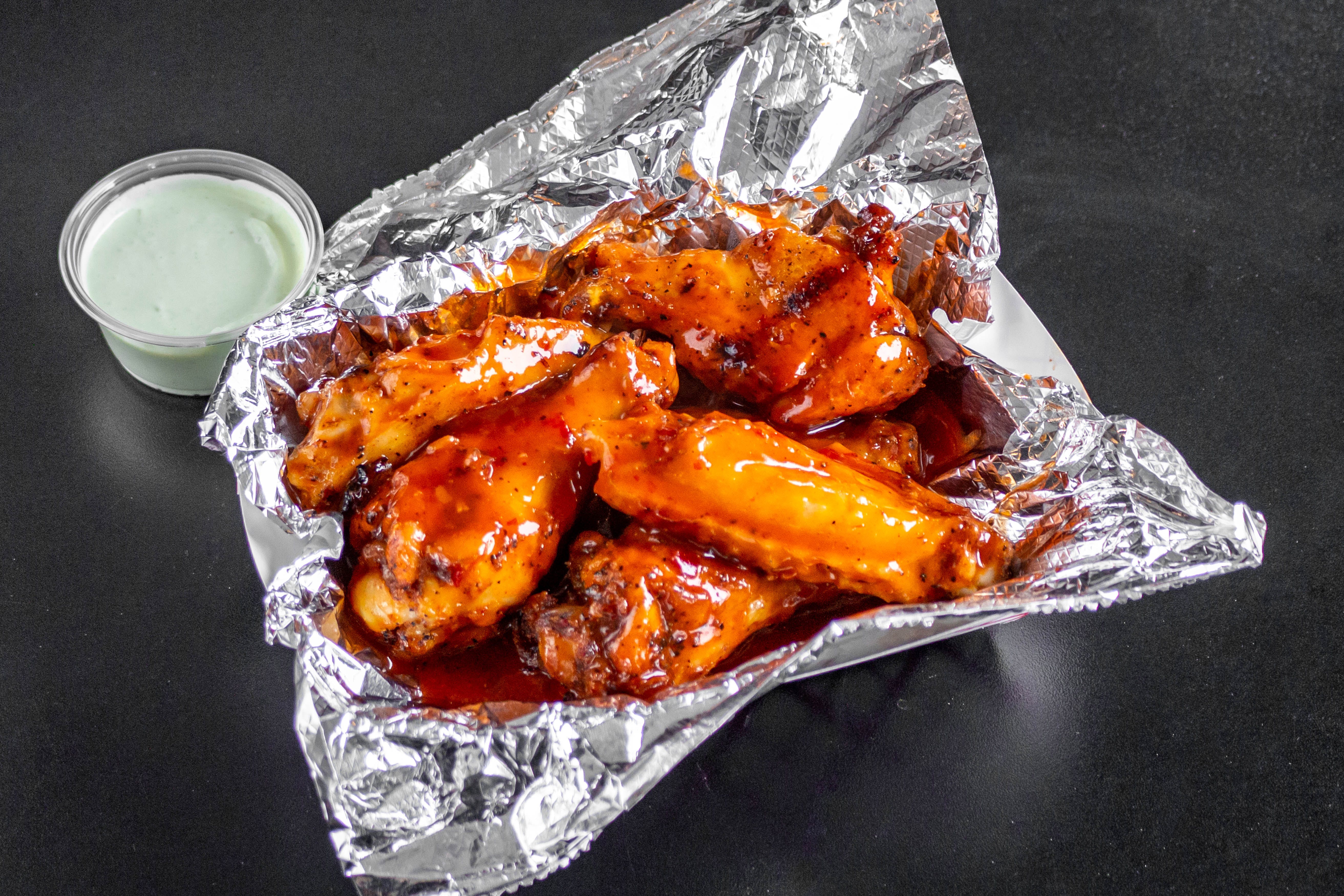 Order Wings - 6 Pieces food online from Big G's Pizza store, Chicago on bringmethat.com