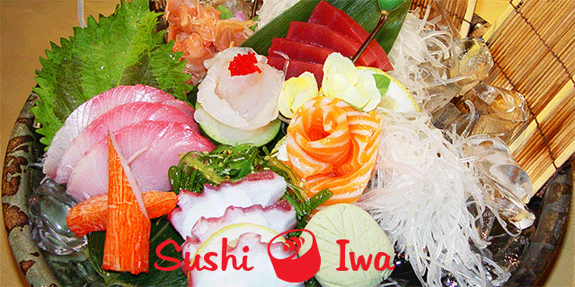 Order SASHIMI DELUXE food online from Sushi Iwa store, Clayton on bringmethat.com