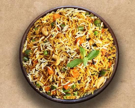 Order Royal Veggie Biryani food online from Curry Spoon store, Fairborn on bringmethat.com