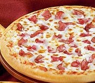 Order Hawaiian Pizza - Medium 12'' (6 Slices) food online from Fratelli Ny Pizza store, Canoga Park on bringmethat.com