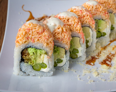 Order 10 Sapporo Roll food online from Sushi Runner store, Miami on bringmethat.com
