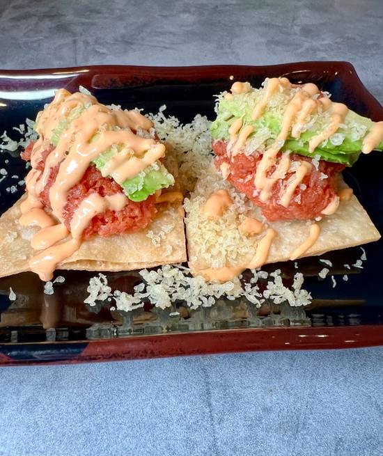 Order Crispy Spicy Tuna food online from Ichiban Japanese & Sushi Restaurant store, Brea on bringmethat.com