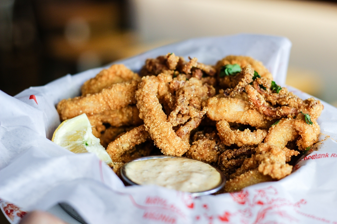 Order Crispy Calamari food online from The Walrus Oyster & Ale House store, Oxon Hill on bringmethat.com
