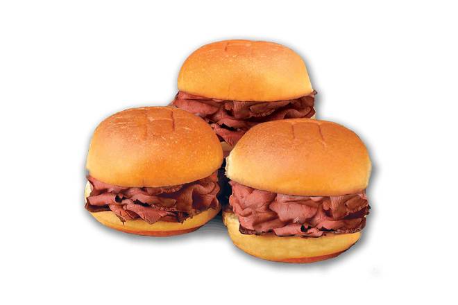 Order Roast Beef Sliders food online from Roy Rogers store, Front Royal on bringmethat.com