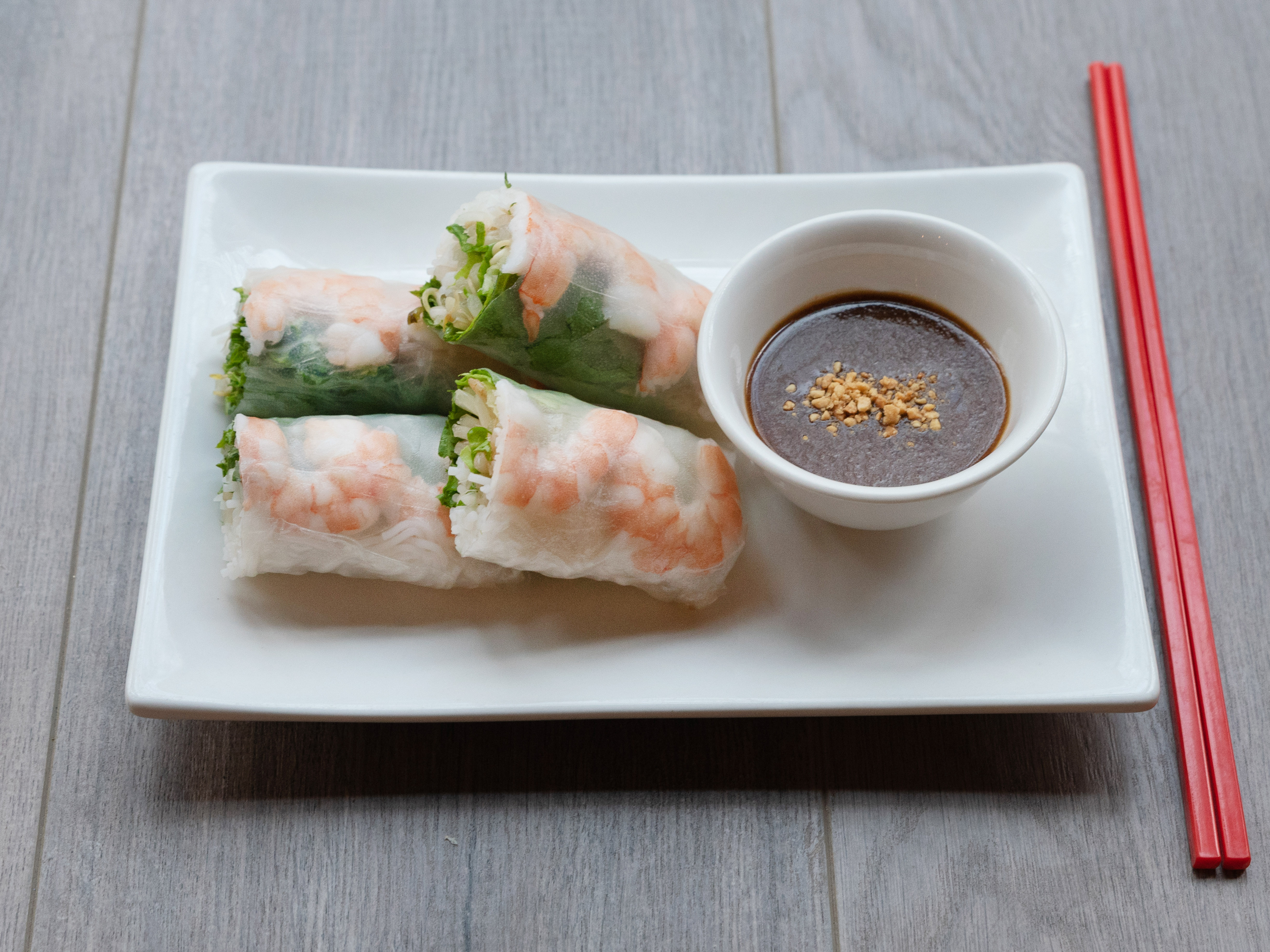 Order 2 Piece Spring Rolls food online from i5 Pho Seattle store, Seattle on bringmethat.com